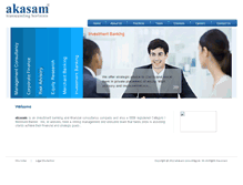 Tablet Screenshot of akasamconsulting.com